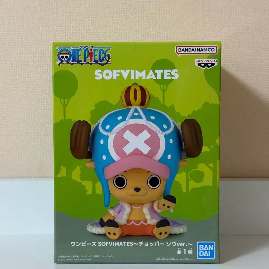 [BUNJANG] One Piece Tony Tony Chopper Zou Ver. SOFVIMATES Figure / 원피스 토니토니 쵸파 소프비메이트 피규어 SOFVIMATES 조우 ver. 왕관 쵸파