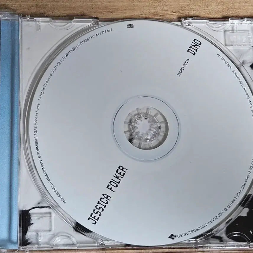 [BUNJANG] Jessica Folker DINO CD / JESSICA FOLKER - DINO (CD)