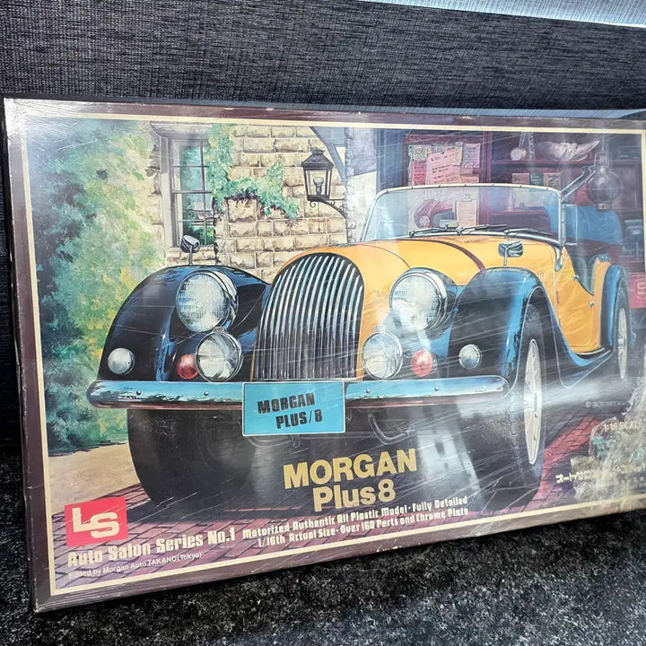 [BUNJANG] LS 1/16 Morgan Plus 8 Motorized Original Edition Plastic Model Kit / (초희귀/미개봉) LS 1/16 모건 플러스 8 (Morgan Plus 8) 모터라이즈 오리지널판