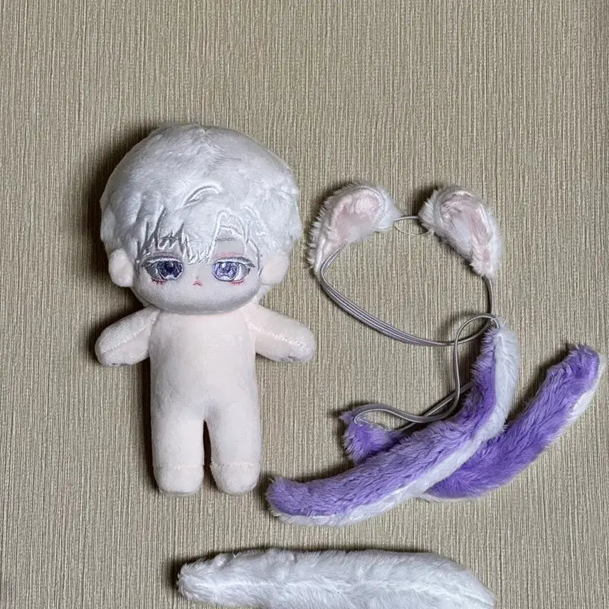[BUNJANG] 10cm Swan Shoe Unsealed Plushie / 무속성 솜인형 10cm 스완슈 단순개봉