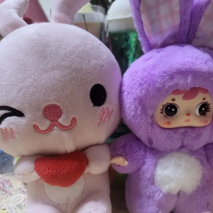 [BUNJANG] Anipang Classic Rabbit Keyring Bundle Set / 고전 애니팡 토끼 인형 사무엘 키링 일괄 세트 택포