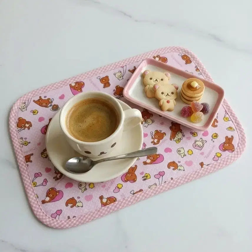 [BUNJANG] Rilakkuma Mini Table Mat / 리락쿠마 미니 테이블 매트