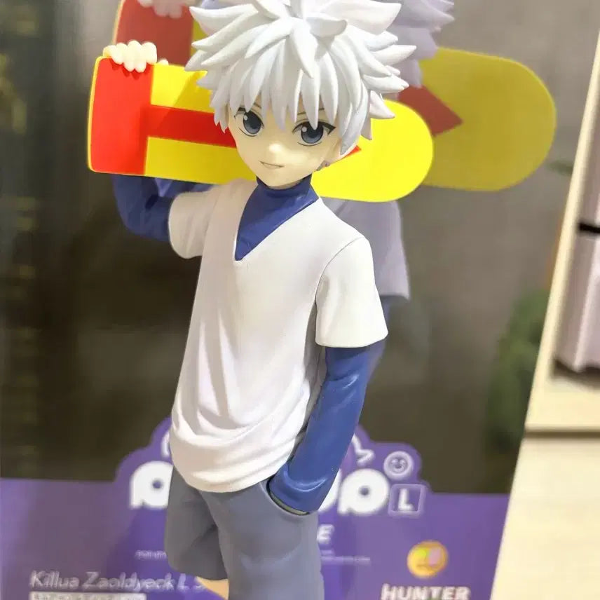 [BUNJANG] Hunter x Hunter Killua Popup Parade Figure / 헌터헌터 키르아 팝업 팝업퍼레이드 피규어 (택포11)