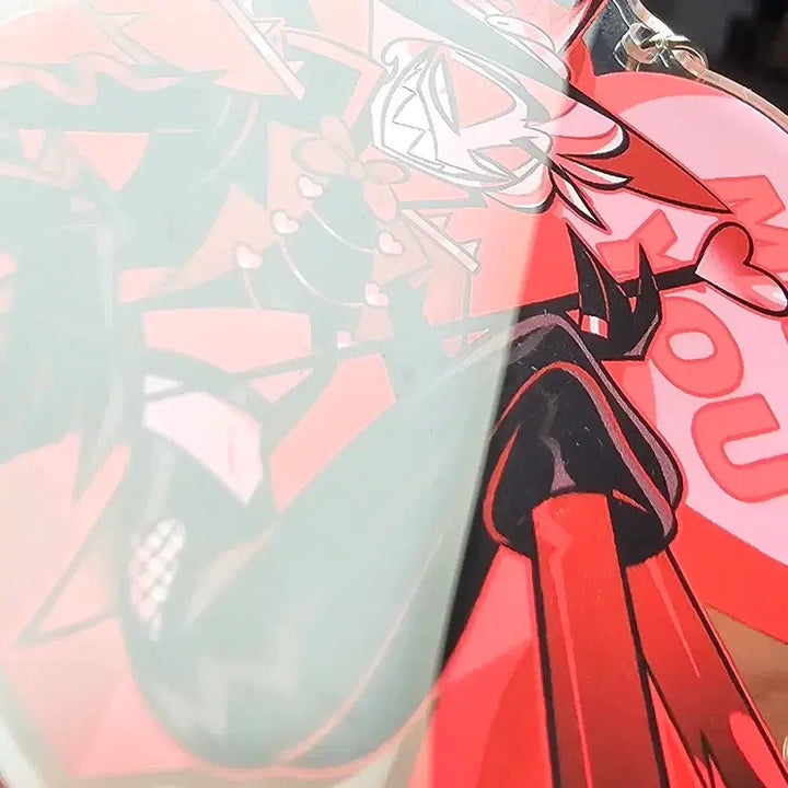 [BUNJANG] Hazbin Hotel Lucifer Valentine 2024 Keychain / 해즈빈호텔 발렌타인 2024 루시퍼 키링