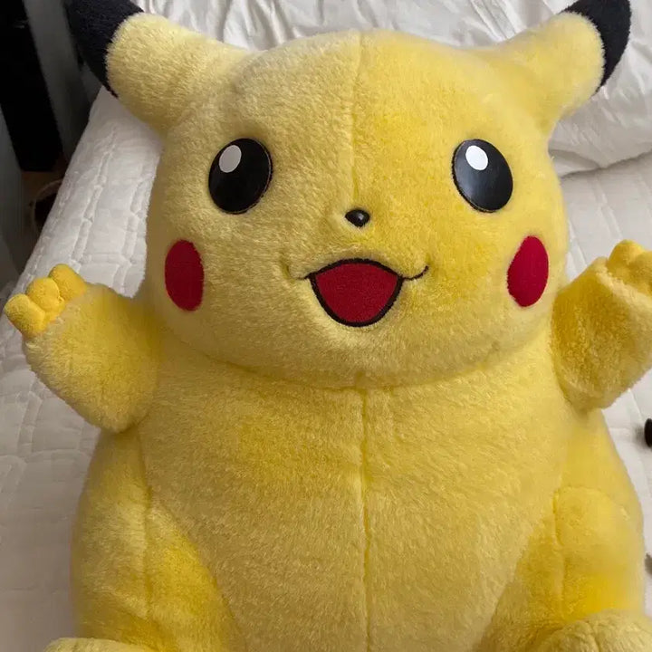 [BUNJANG] Pokemon Pikachu "Fatchu" Large Plush / 포켓몬 피카츄 뚱카츄 대형 인형
