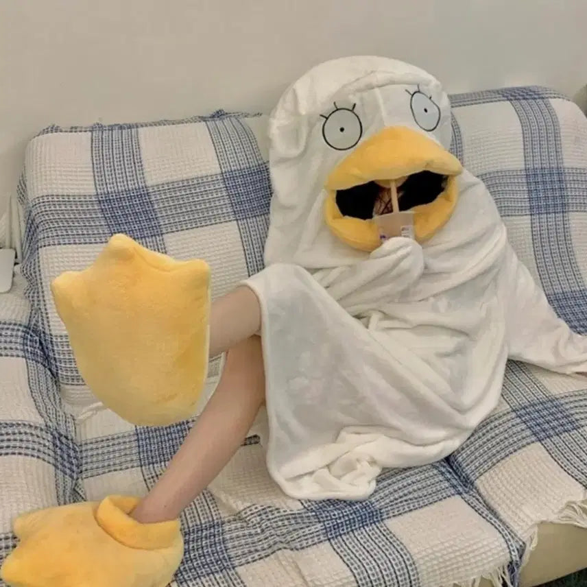 [BUNJANG] Goralfduck Animal Pajamas / 고라파덕 오리탈 동물잠옷