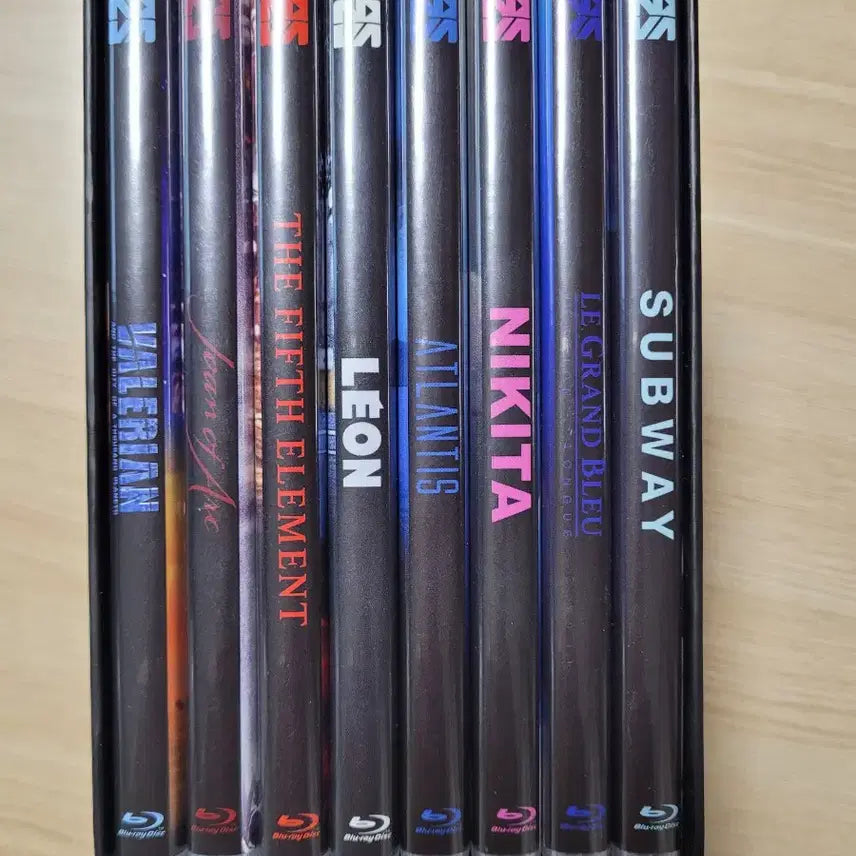 [BUNJANG] Luc Besson 8-Movie Collection Blu-ray Set / 뤽 베송 8무비 컬렉션 블루레이 세트
