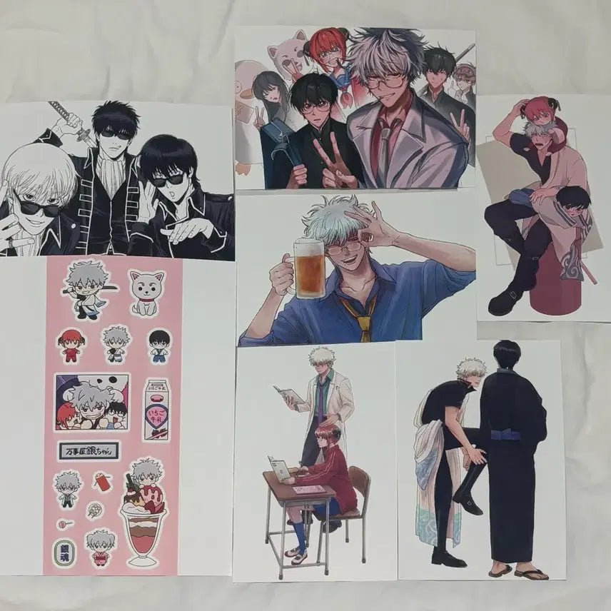 [BUNJANG] Gintama Gintoki Print Box Bundle Set / 은혼 긴토키 프박 일괄 양도
