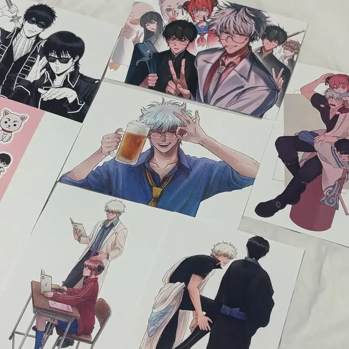 [BUNJANG] Gintama Gintoki Print Box Bundle Set / 은혼 긴토키 프박 일괄 양도