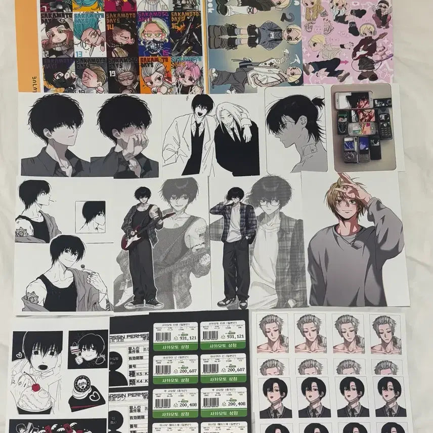 [BUNJANG] Sakamoto Days Nagumo Shin Pre-print Set / 사카모토데이즈 나구모 신 프박 일괄 양도