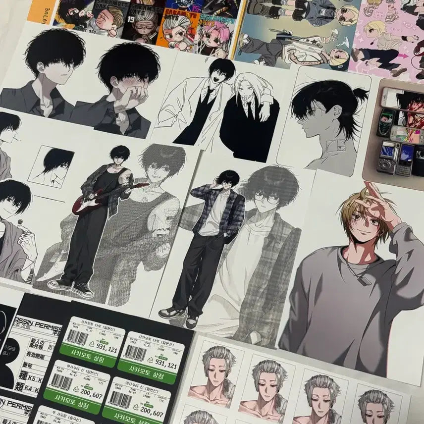 [BUNJANG] Sakamoto Days Nagumo Shin Pre-print Set / 사카모토데이즈 나구모 신 프박 일괄 양도