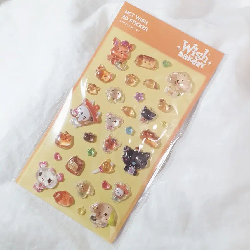 [BUNJANG] NCT WISH Wish Doll Wish Bakery Sticker / 엔시티위시 위시돌 위시베이커리 스티커