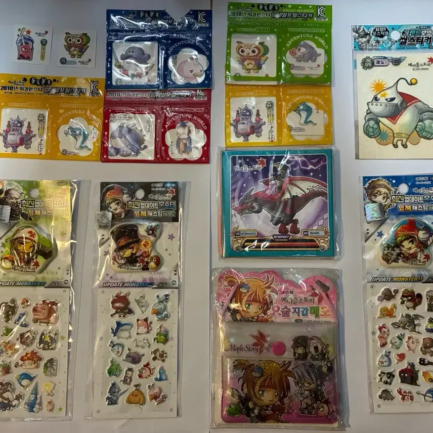 [BUNJANG] MapleStory Classic Stationery Set / 메이플스토리 고전문구