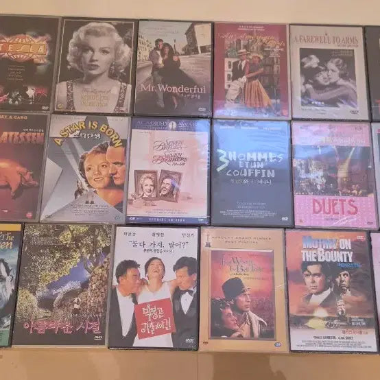 [BUNJANG] Classic Masterpiece Collection DVD Set (25 Discs) / 명화 매니아전용 DVD 25매