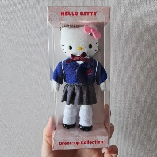 [BUNJANG] Dress Up Kitty Uniform Mascot Doll / 드레스업 키티 교복 마스코트 인형