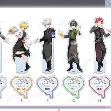 [BUNJANG] HoneyWorks Fullspo Suipara Acrylic Standee Bundle Set / 허니웍스 FT4 풀스포 스이파라 아크릴