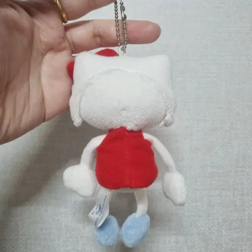 [BUNJANG] Classic Kitty "Comickey" Long-Legged Plush Mascot / 고전 키티 코믹키티 달랑이 롱다리 인형 마스코트