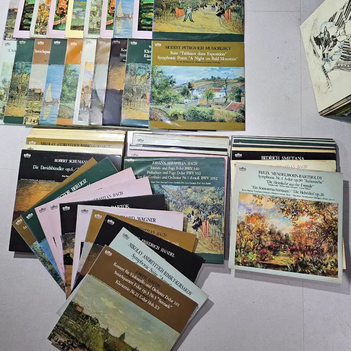 [BUNJANG] 12-Inch Classical Music LP Bundle (72 Records) / 라이센스 클래식 LP 72장 일괄 판매