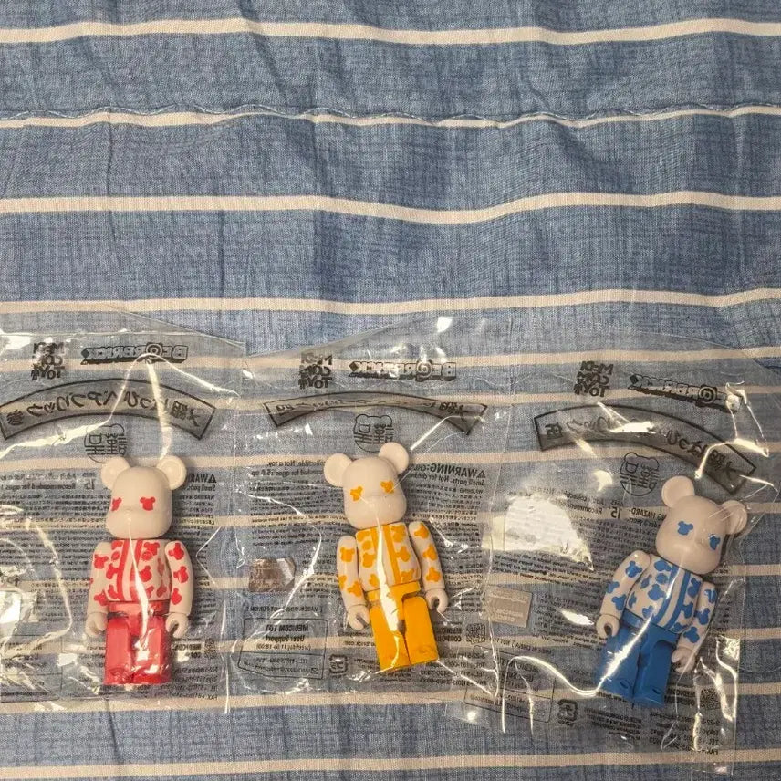 [BUNJANG] Be@rbrick Soramachi Set (3 Types) / 베어브릭 비정규 소라마치 3종 세트