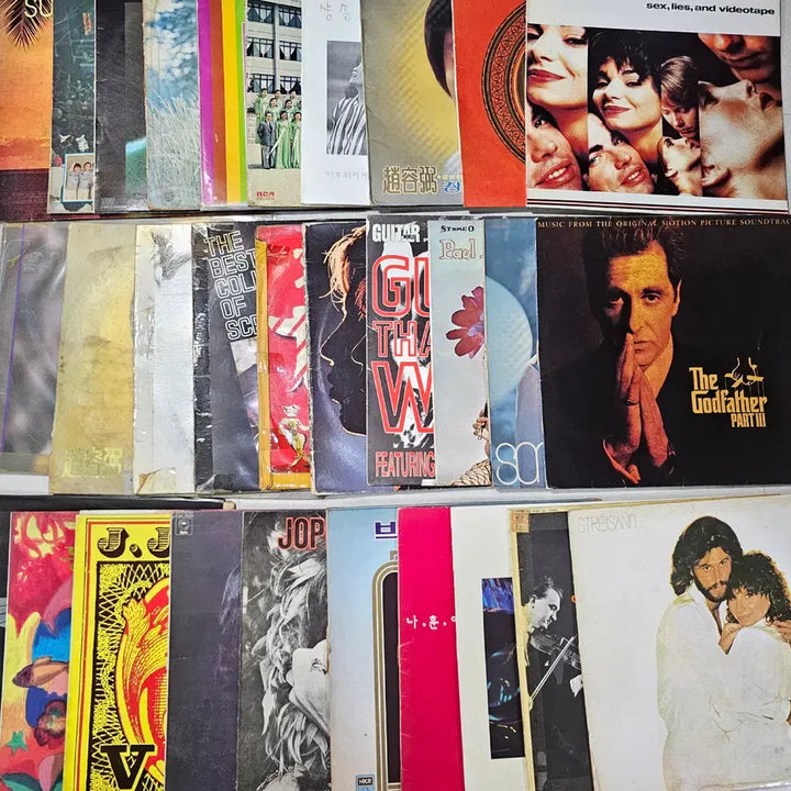 [BUNJANG] 70 LP Record Jackets (No Vinyl) Bundle Sale / 알판 없는 LP 자켓만 70개 일괄 판매