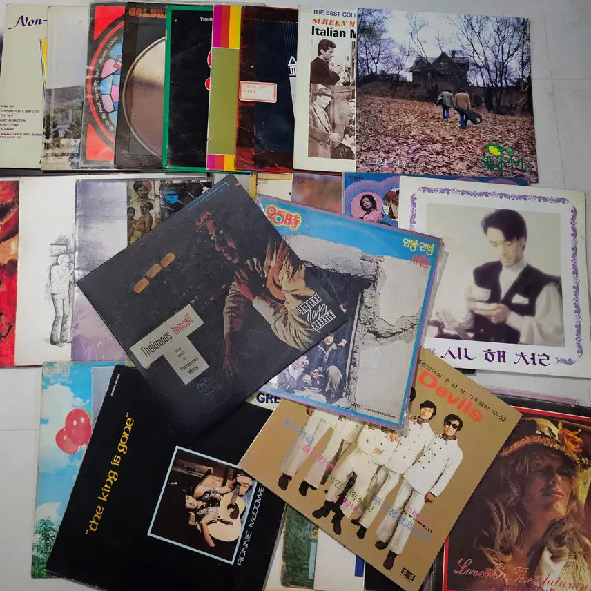 [BUNJANG] 70 LP Record Jackets (No Vinyl) Bundle Sale / 알판 없는 LP 자켓만 70개 일괄 판매
