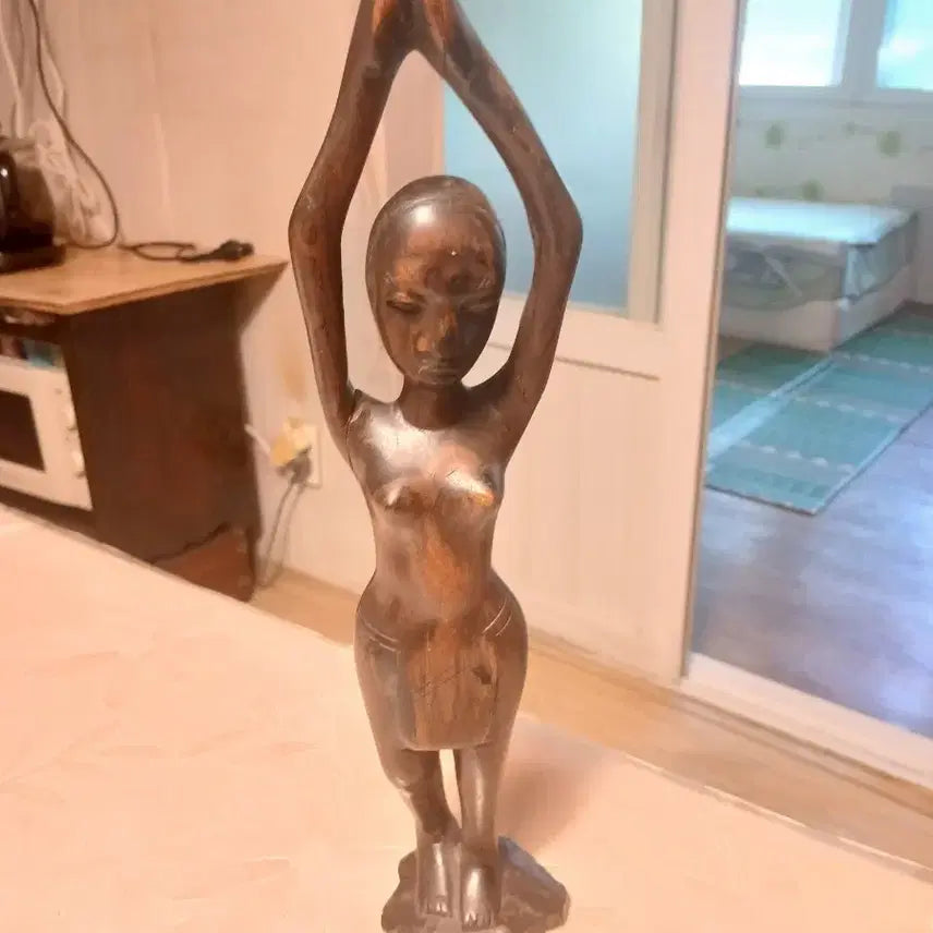 [BUNJANG] Wooden Sculpture / 나무 조각품
