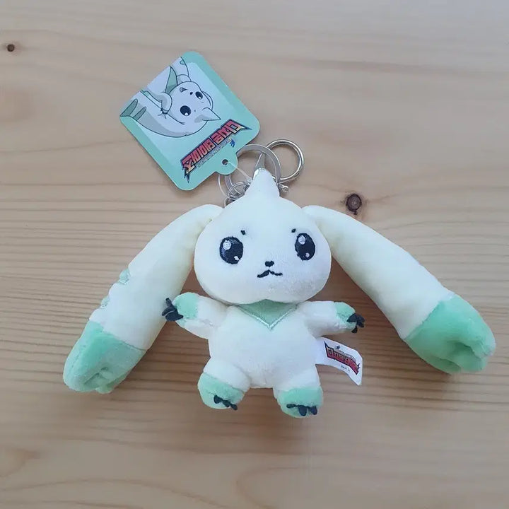 [BUNJANG] Digimon Terriermon Plush Keychain New / 디지몬 테리어몬 인형 키링 새상품