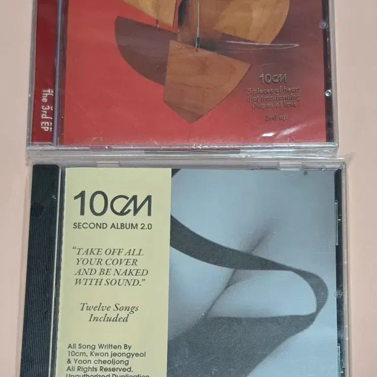[BUNJANG] 10cm Kwon Jung-yeol 2.0 3rd EP Album Bundle Set / 일괄)10cm 십센치 권정열 2.0 3rdep 앨범 cd 팝니다
