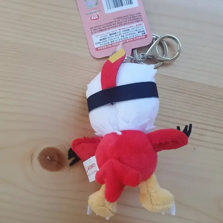 [BUNJANG] Digimon Adventure Hawkmon Plush Keychain New / 디지몬 어드벤처 호크몬 인형 키링 새상품