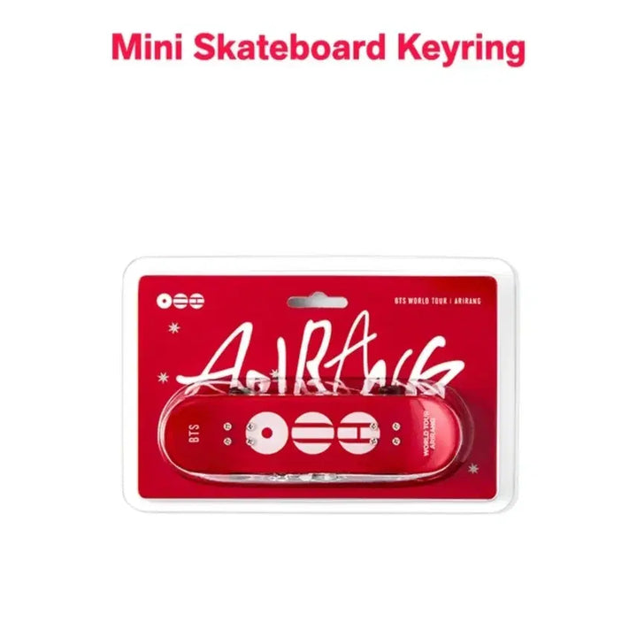 [BUNJANG] BTS Arirang Mini Skateboard Keyring (Sealed) / 미개봉) 방탄 아리랑 미니 스케이트보드 키링 양도