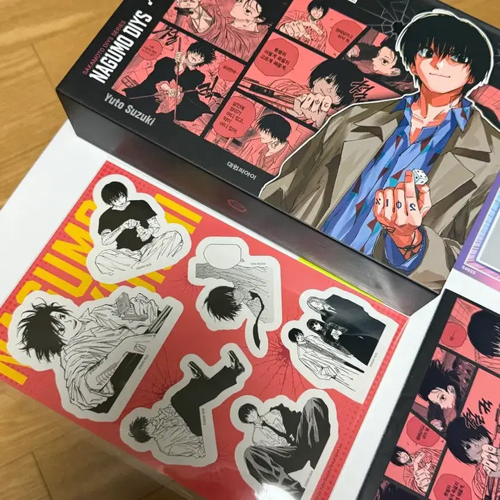 [BUNJANG] Sakamoto Days Nagumo Box and Partial Components / 사카모토 데이즈 사카데이 나구모 박스 및 구성품 일부 (구성품 사진 확인)