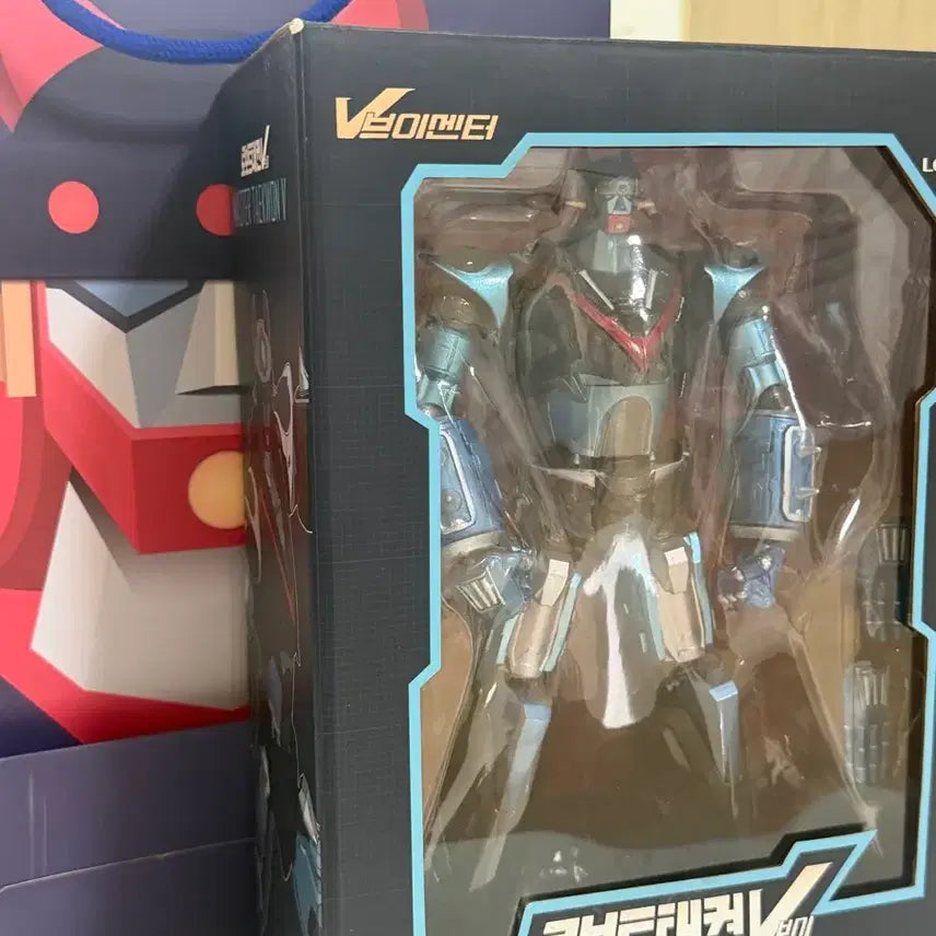 [BUNJANG] Robot Taekwon V Master Taekwon V Full Action Joint Figure / 로보트 태권브이 피규어 롯데리아 마스터 태권V 풀액션 관절 피규어