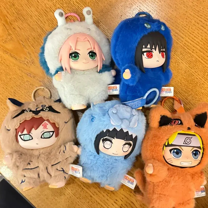 [BUNJANG] Pop Mart Naruto Nabubu 5-Figure Bundle Set / 팝마트 나루토 나부부 5종 일괄판매