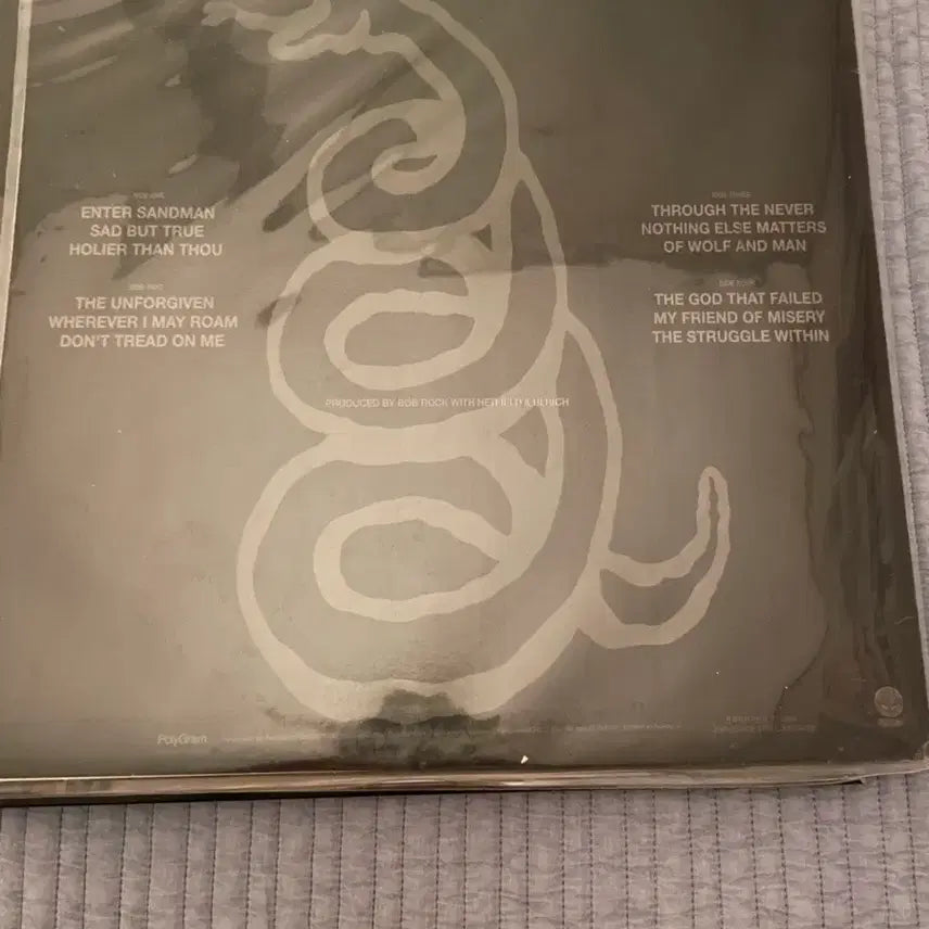 [BUNJANG] Metallica Black Album LP / 메탈리카 lp