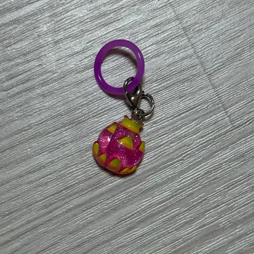 [BUNJANG] Dragon Fruit Mark Gacha Figure Acrylic Keychain / 용과 메지루시 가챠
