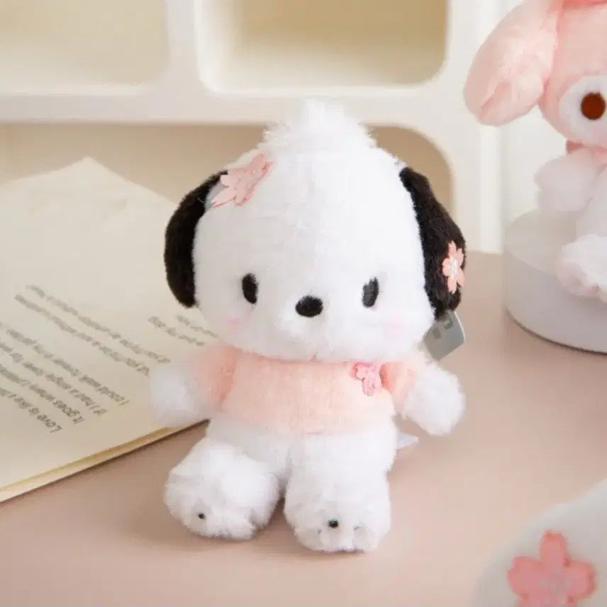 [BUNJANG] Sakura Pochacco Keychain / 벚꽃 포차코 키링