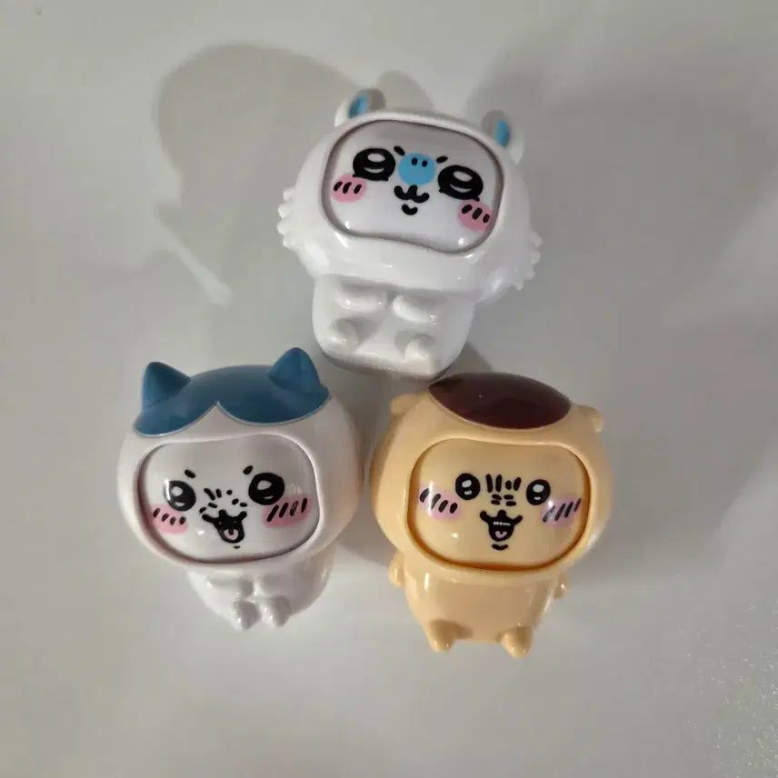 [BUNJANG] Chiikawa Face Change Figure 3-Piece Set / 치이카와 CU 페이스체인지 피규어 3개세트