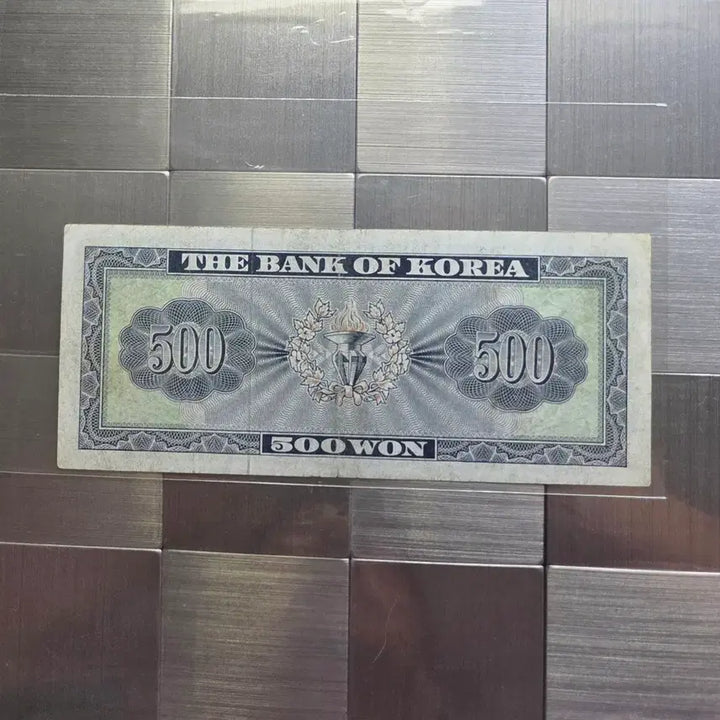 [BUNJANG] Bank of Korea 500 Won Banknote / 한국은행권 3차500원숭례문1962년