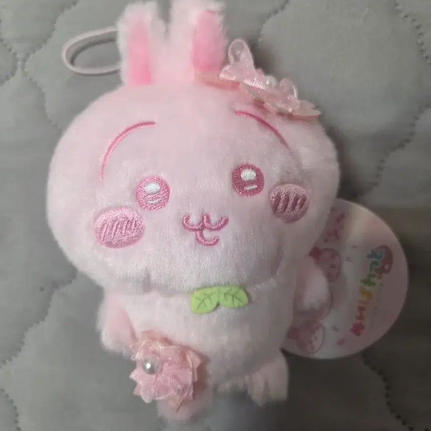 [BUNJANG] Chiikawa Cherry Blossom Usagi Plush / 먼작귀 치이카와 벚꽃 우사기