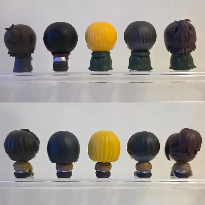 [BUNJANG] Attack on Titan Machiboke Gacha Collection (Set 1 &amp; 2) / 진격의거인 마치보케 1, 2탄 10종 가챠