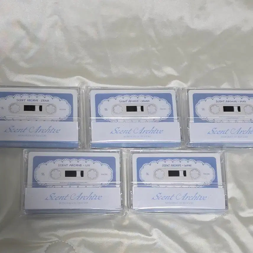 [BUNJANG] RESCENE The Hyundai Popup Voice Cassette Set Bundle / 리센느 더현대 팝업 보이스 카세트 세트 일괄 판매