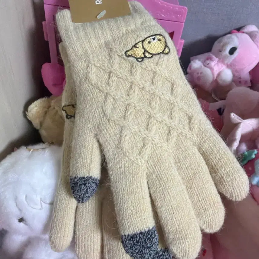 [BUNJANG] Rilakkuma Winter Gloves / 리락쿠마 겨울 장갑