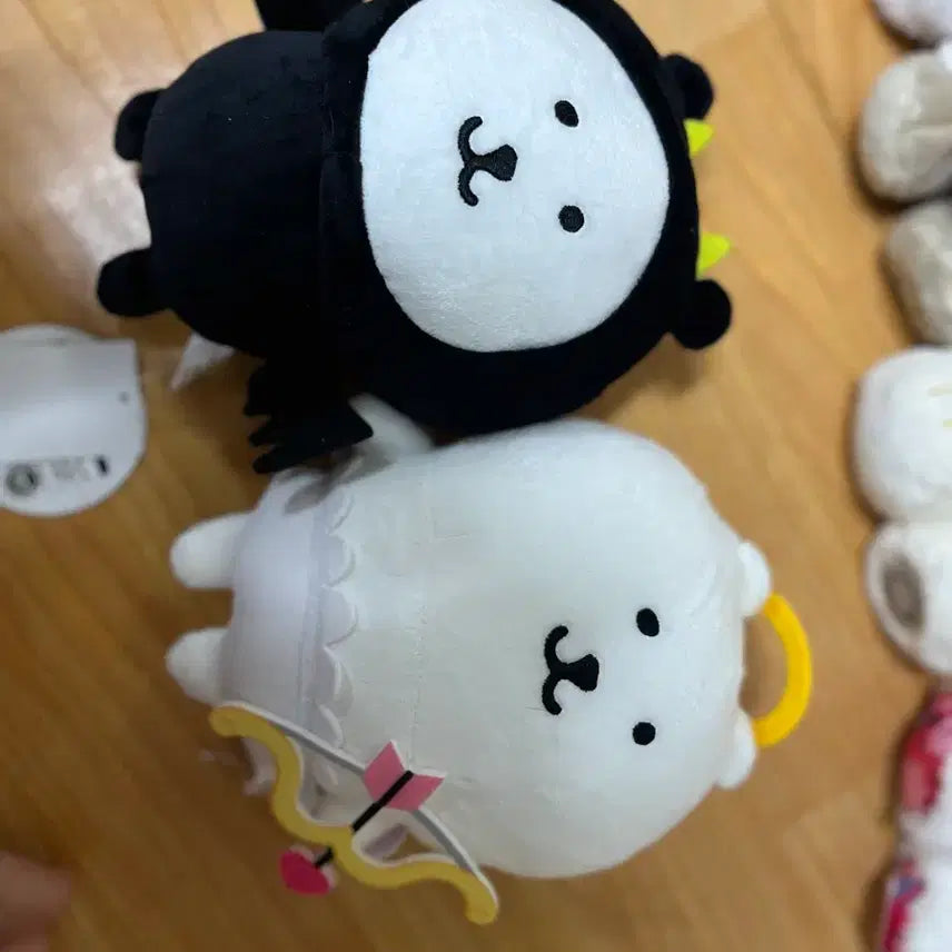 [BUNJANG] Nongdamgom Angel Devil Set Plush / 농담곰 천사악마 세트