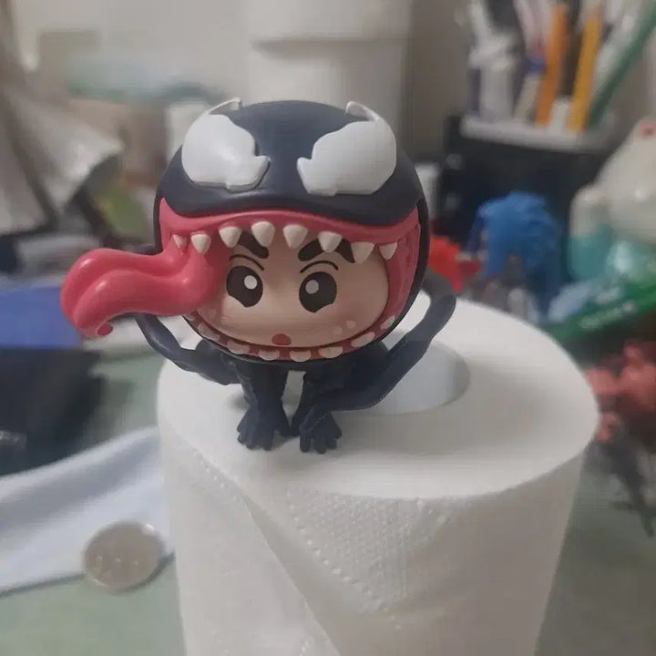 [BUNJANG] Crayon Shin-chan Dr. Strange Figure / 짱구닥터 스트레인지 헐크 베놈타노스피규어세트