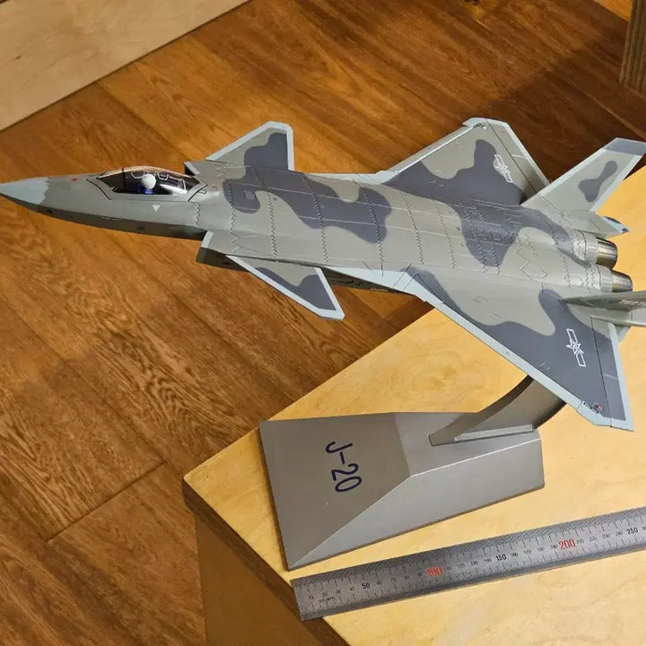 [BUNJANG] J-20 Stealth Fighter 1/48 Diecast Model / J-20 스텔스 전투기 1/48 다이캐스트 모델