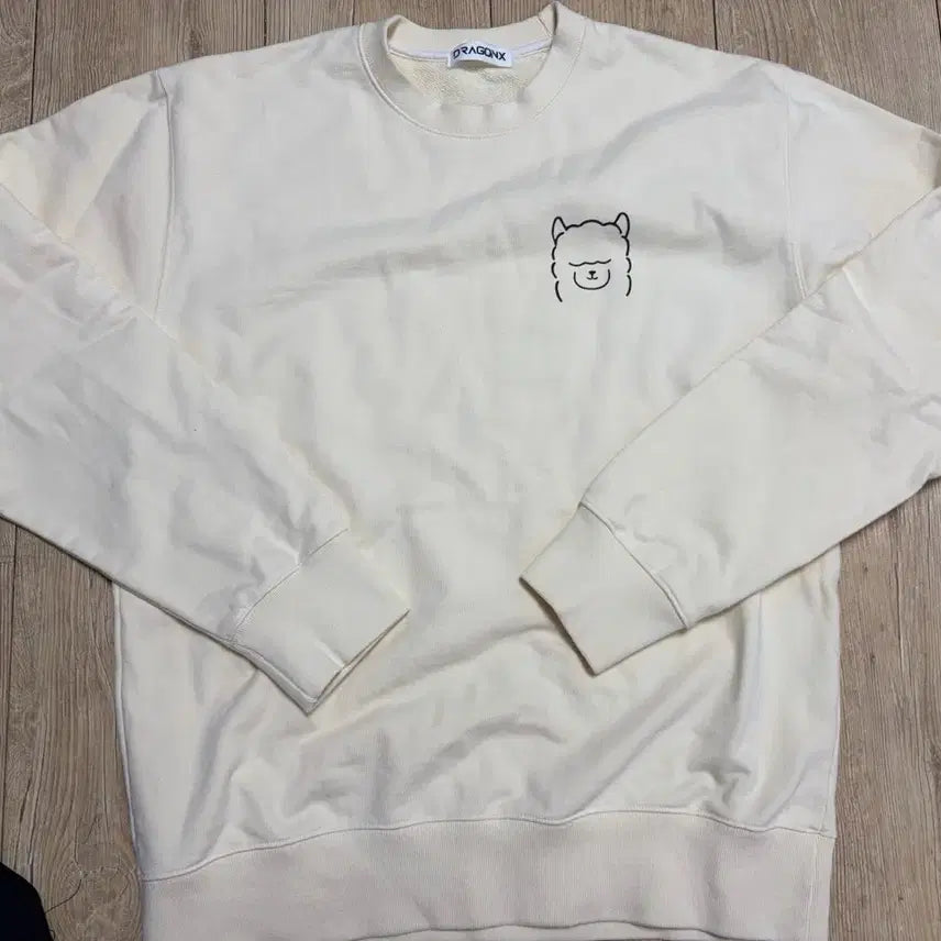 [BUNJANG] Deft 7th Anniversary "Alpaca" Sweatshirt (XL) / 알파카 벌써 7주년 맨투맨 데프트 데뷔 7주년 기념 deft drx 리그오브레전드