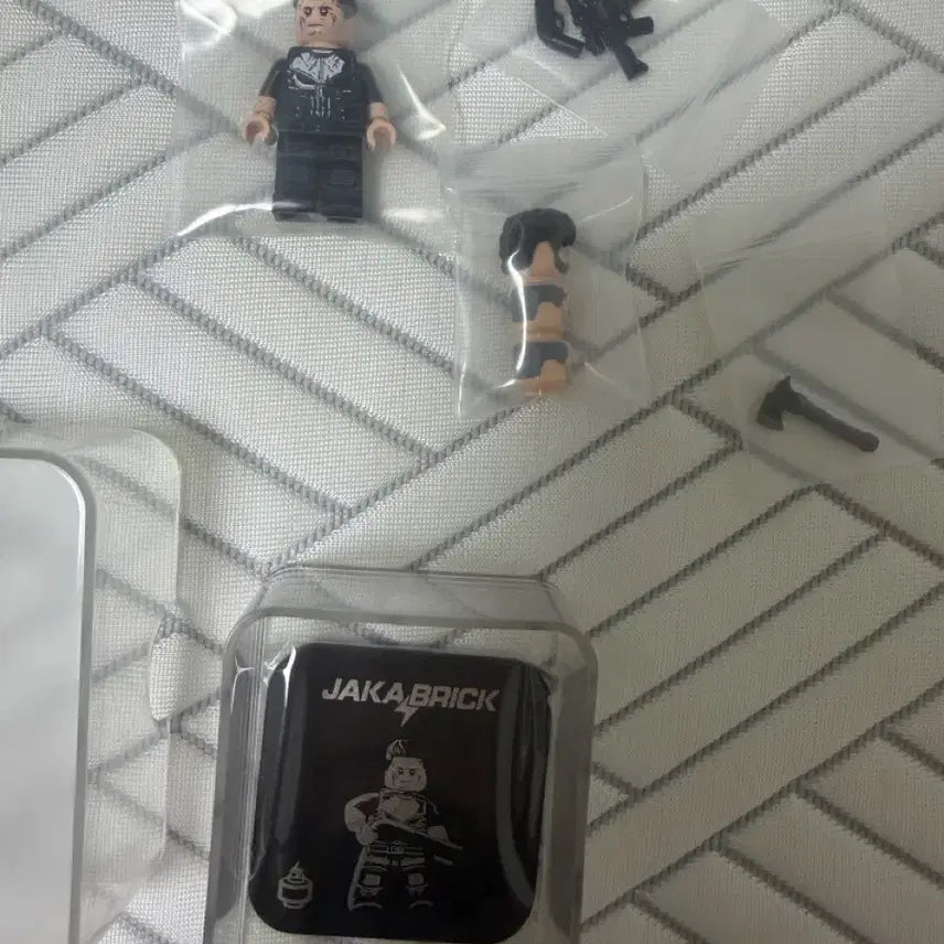 [BUNJANG] Jaka Brick Custom Punisher Figure / 판매)레고 커스텀 자카브릭(jaka brick) 퍼니셔