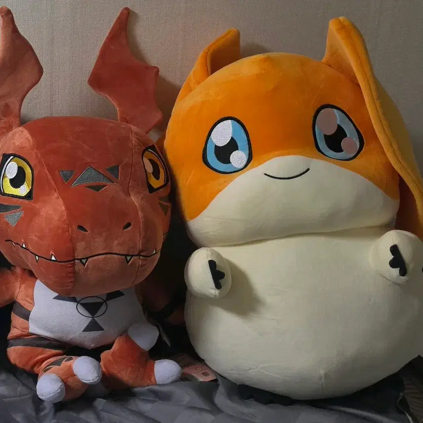 [BUNJANG] Digimon 50cm Oversized Plush Toy (Rare) / 희귀)디지몬 50cm 초대형인형(전종보유)