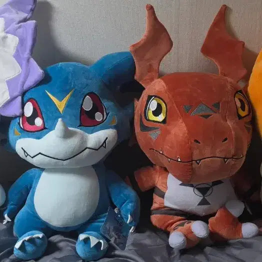 [BUNJANG] Digimon 50cm Oversized Plush Toy (Rare) / 희귀)디지몬 50cm 초대형인형(전종보유)