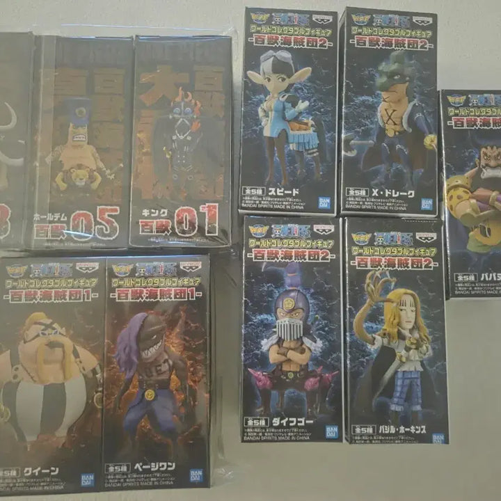 [BUNJANG] One Piece - Whole Cake Island - 10 Figure Bundle Set / 백수 해적단 월콜 일괄 택포14